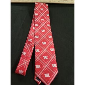 Wisconsin Badgers Men's University of Wisconsin Red Tie